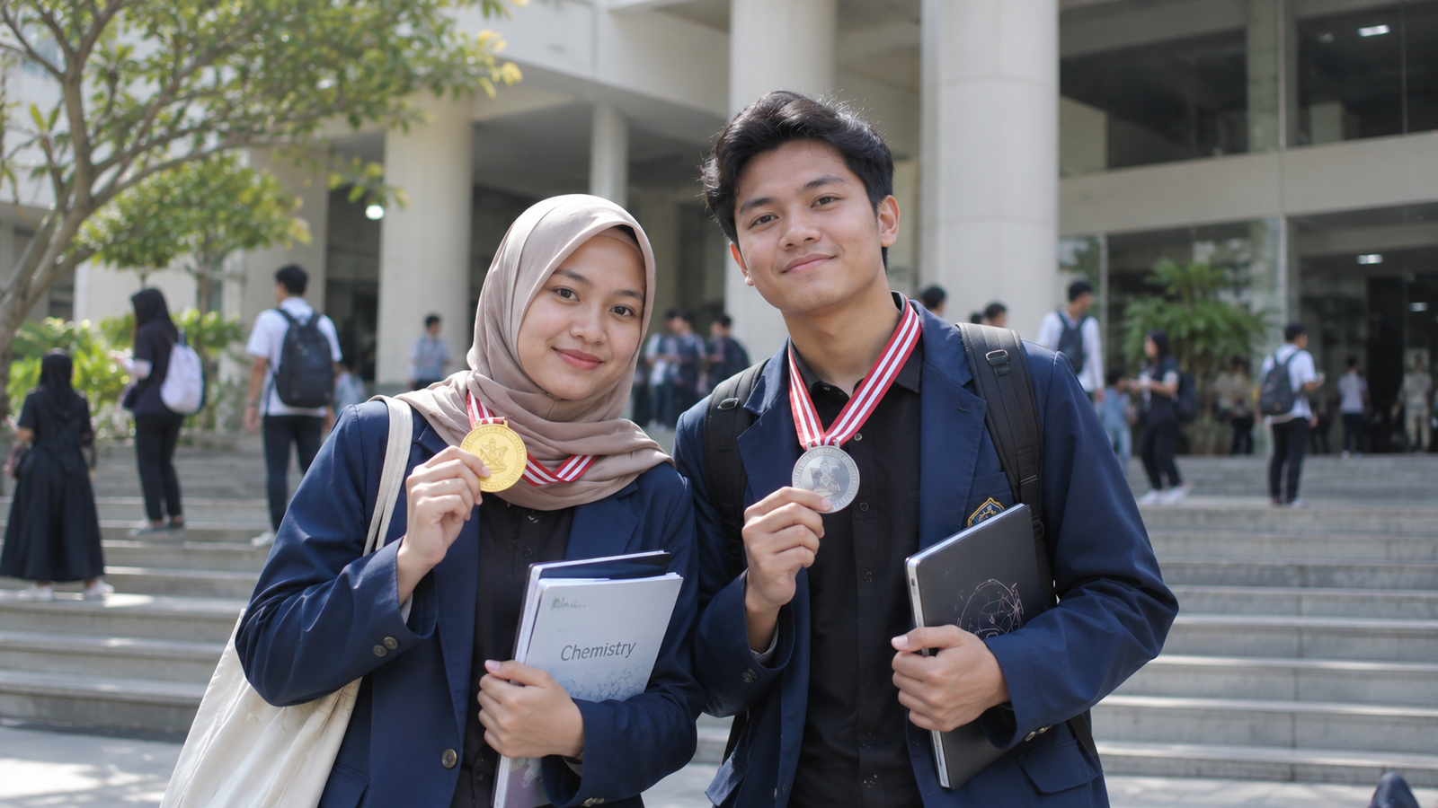 Dua Mahasiswa UNESA Raih Emas dan Perak di ONMIPA AMLI 2026